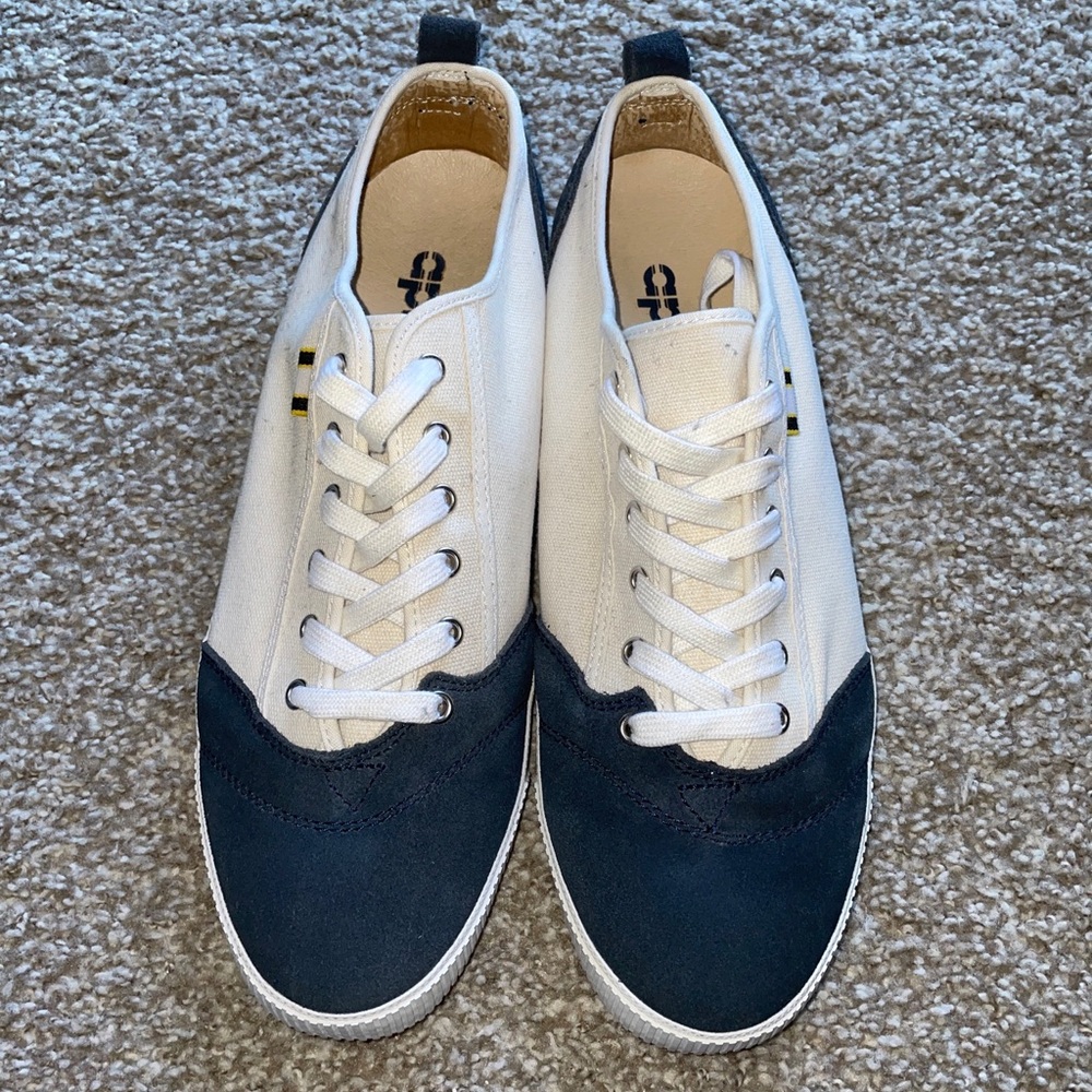 APRIX  Brendon Babenzien SUEDE + CANVAS LOW SNEAKER Sz 10 M